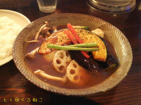 札幌スープカレー アナンダ 野菜カレー 3辛