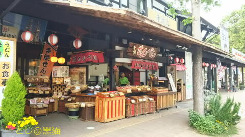 伊豆中央道 いちごプラザ いちご大福 と 煎餅