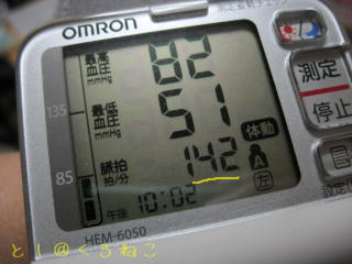 立ちくらみ時の血圧計測値