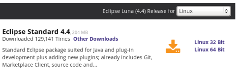 CentOS 6.5にEclipse Luna (4.4)をインストール