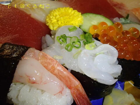 日本海フェアのお寿司